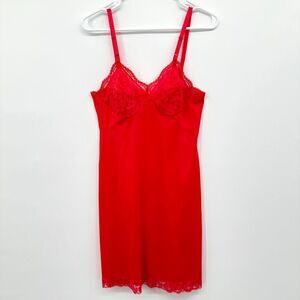 Vintage Gossard Artemis Slip Dress Size‎ 34 Short Silky Adjustable Pink Coquette